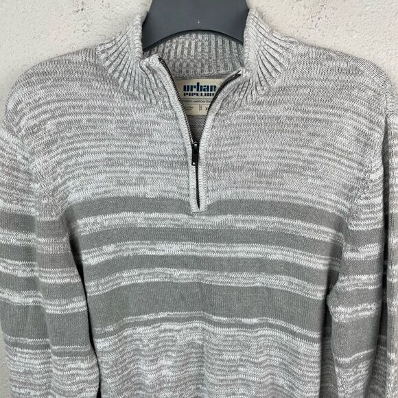 Urban Pipeline Quarter Zip Sweater Pullover Sweatshirt Size XL EUC - Picture 2 of 5